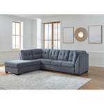  Signature Design by Ashley Marleton 55303S3 2 pc Sleeper Sectional with Chaise IMAGE 3