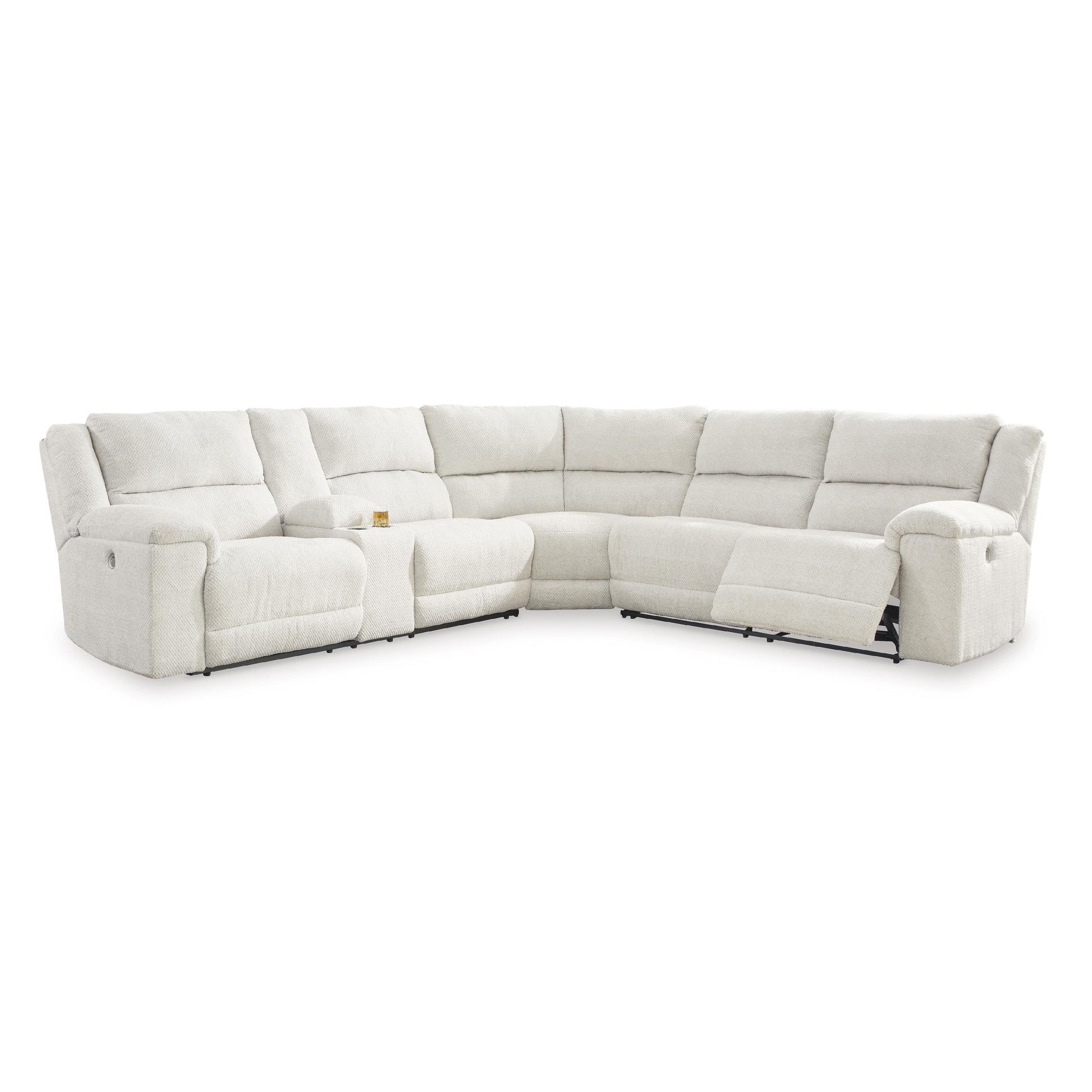 Signature Design by Ashley Keensburg Power Reclining Fabric 3 pc Sectional 6180701/6180777/6180775 IMAGE 1