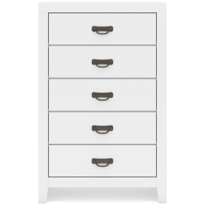Signature Design by Ashley Binterglen B427-46 Five Drawer Chest IMAGE 3