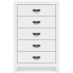 Signature Design by Ashley Binterglen B427-46 Five Drawer Chest IMAGE 3
