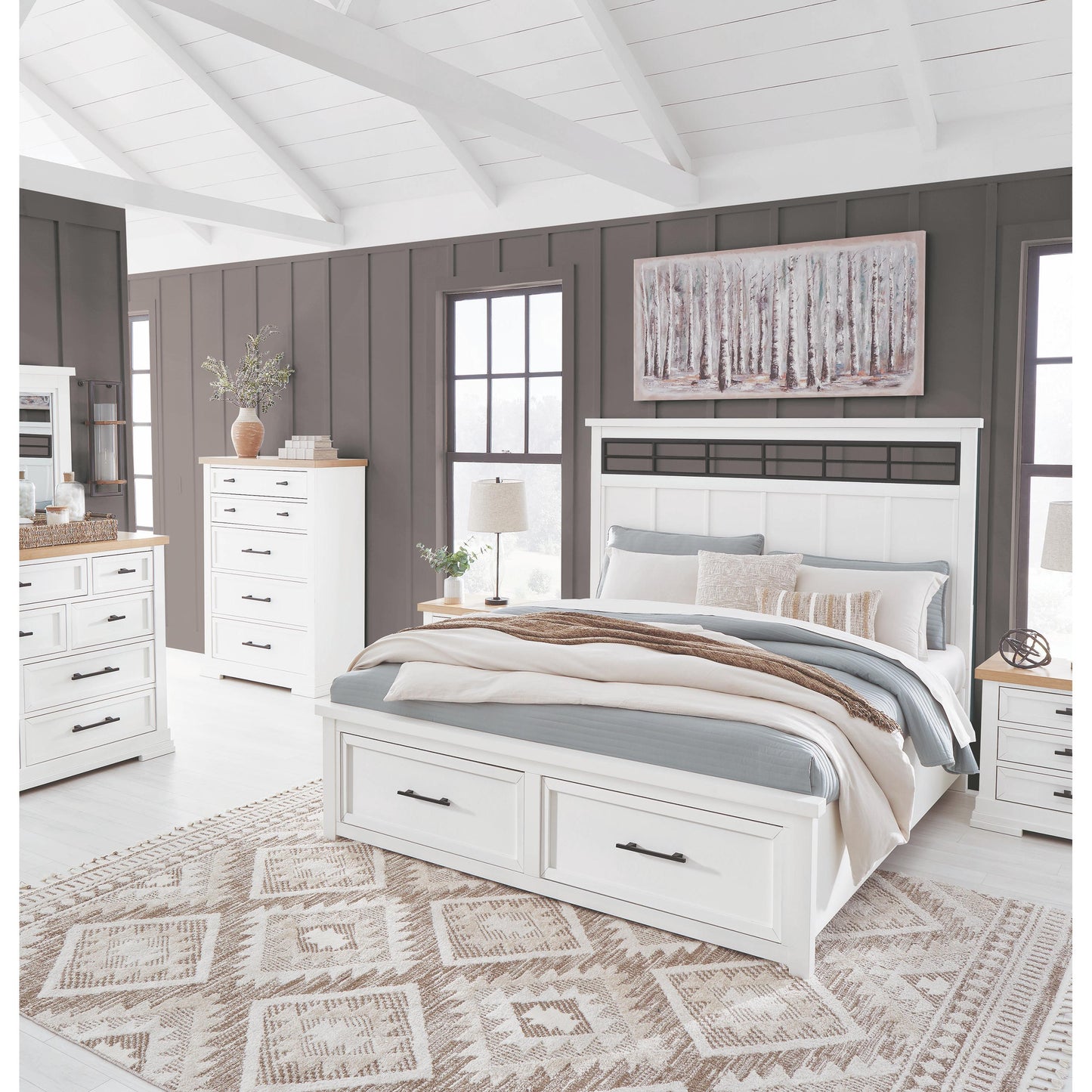 Benchcraft Ashbryn B844-93 Three Drawer Night Stand IMAGE 11