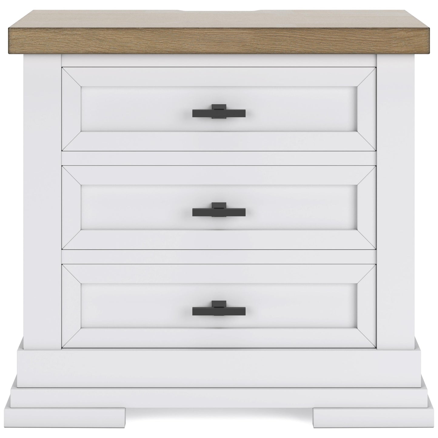Benchcraft Ashbryn B844-93 Three Drawer Night Stand IMAGE 3