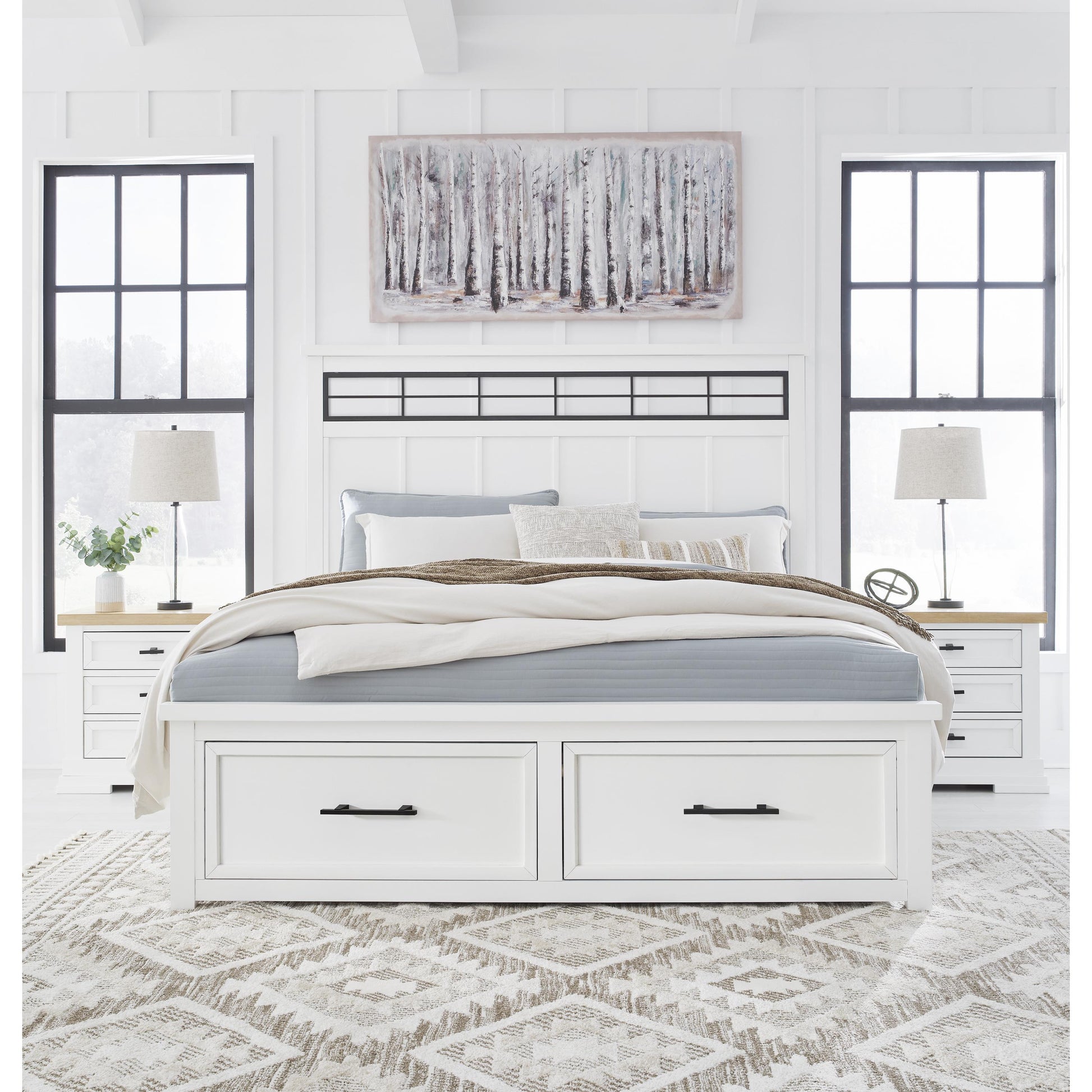 Signature Design by Ashley Ashbryn Queen Panel Bed with Storage B844-57/B844-54S/B844-97 IMAGE 6