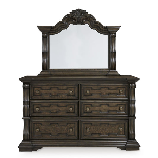  Signature Design by Ashley Maylee B947B1 Dresser and Mirror IMAGE 2