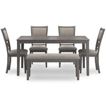 Signature Design by Ashley Wrenning 6 pc Dinette D425-325 IMAGE 2