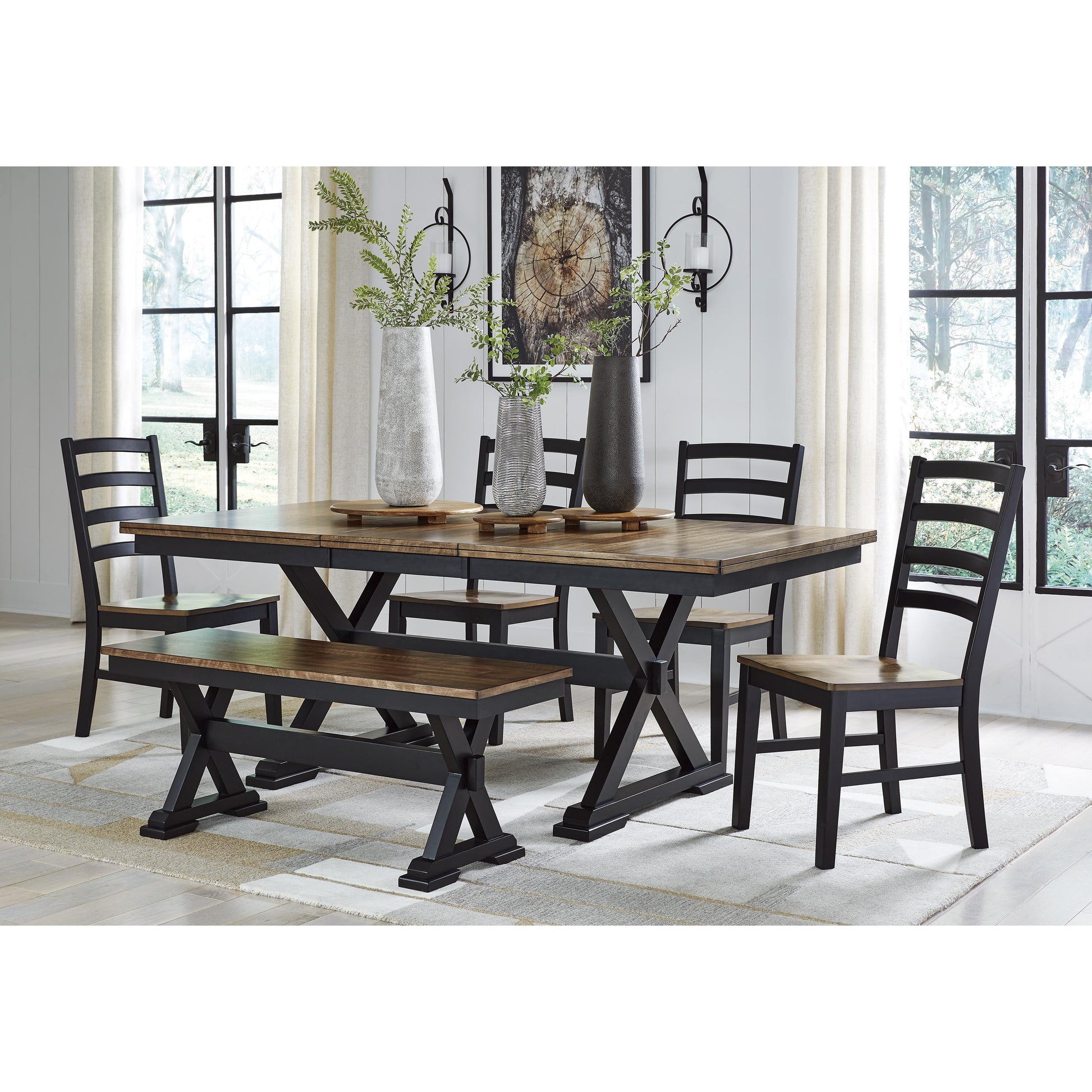 Signature Design by Ashley Wildenauer Dining Table D634-35 IMAGE 8