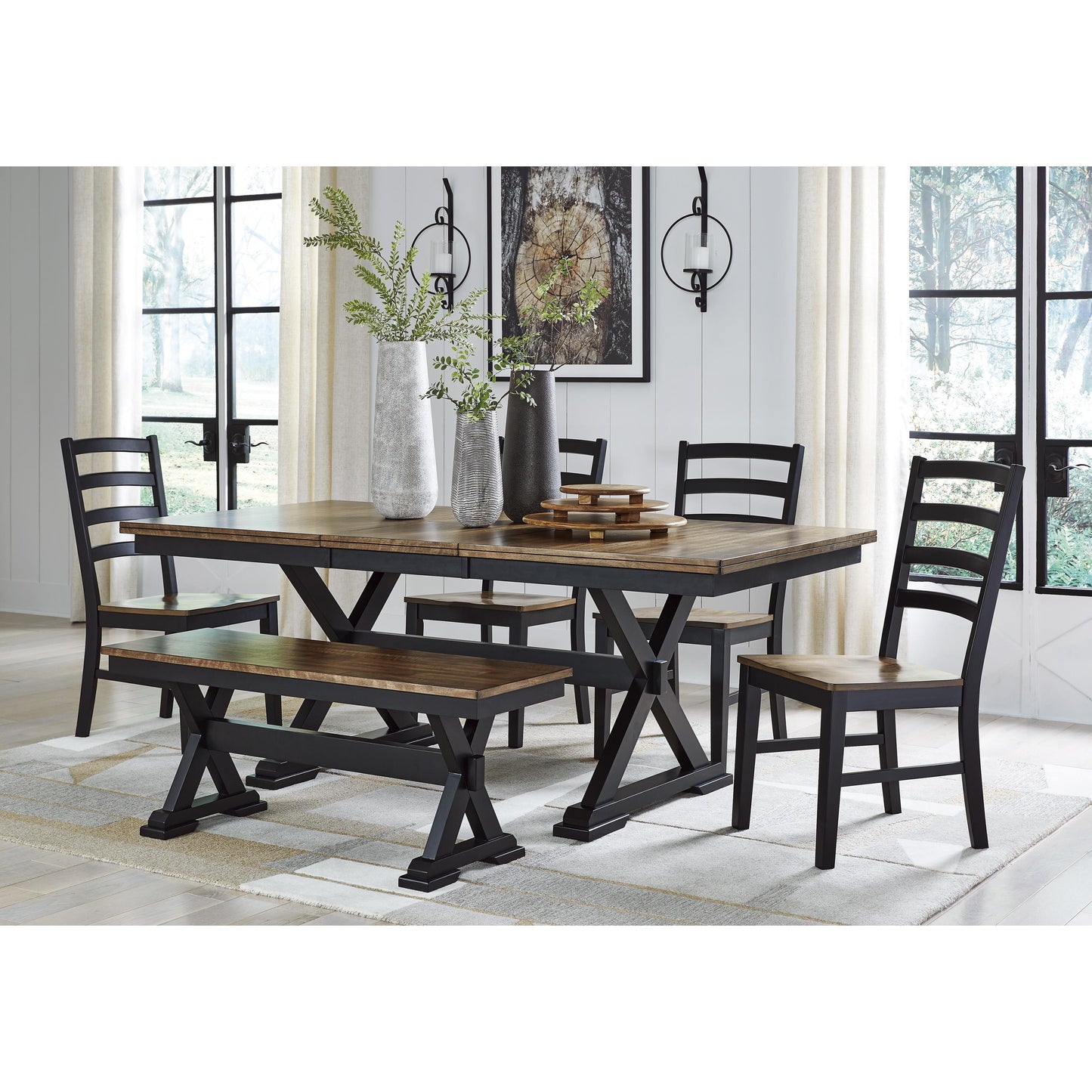 Signature Design by Ashley Wildenauer Dining Table D634-35 IMAGE 9