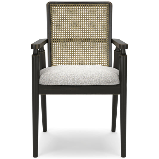 Signature Design by Ashley Galliden D841-02A Dining Upholstered Arm Chair IMAGE 2