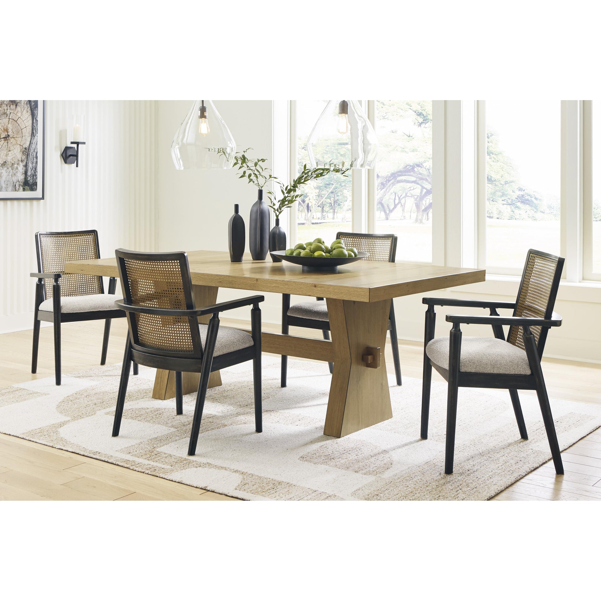 Signature Design by Ashley Galliden D841-02A Dining Upholstered Arm Chair IMAGE 8