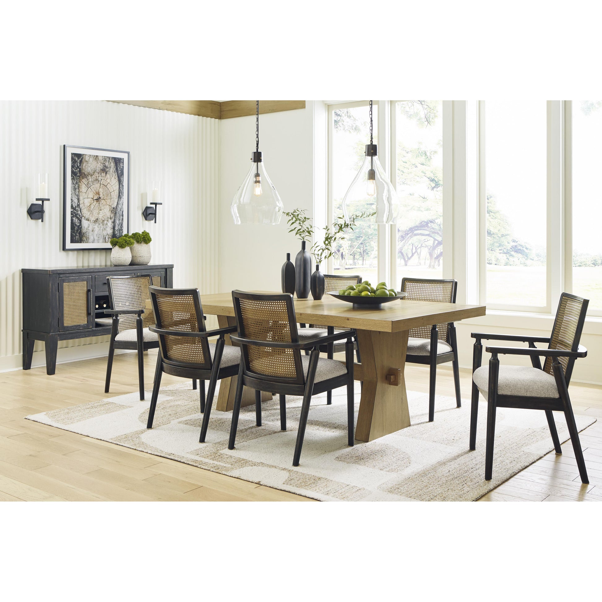 Signature Design by Ashley Galliden D841-02A Dining Upholstered Arm Chair IMAGE 9