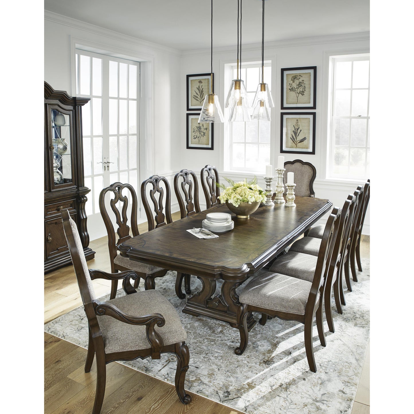 Signature Design by Ashley Maylee D947-01A Dining Upholstered Arm Chair IMAGE 11