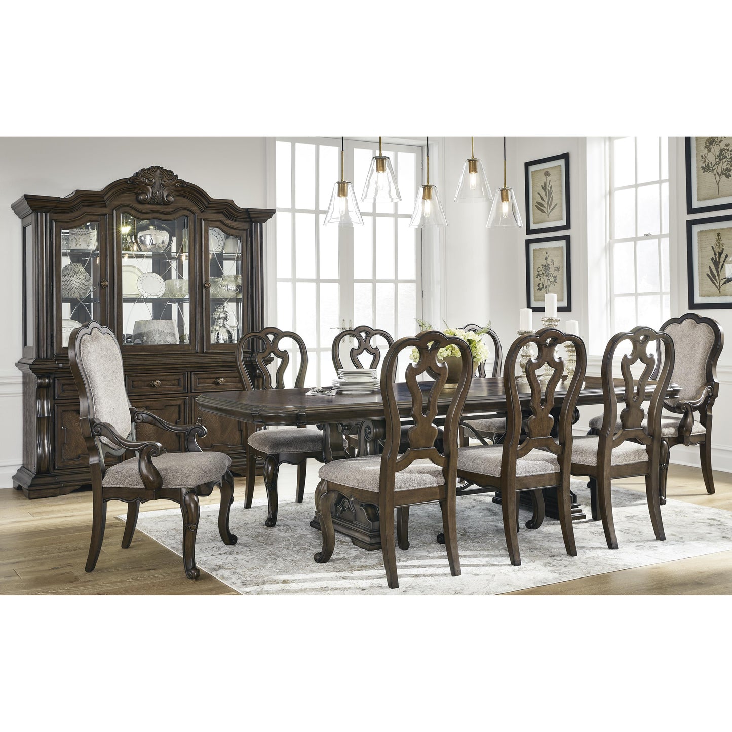 Signature Design by Ashley Maylee D947-01A Dining Upholstered Arm Chair IMAGE 14