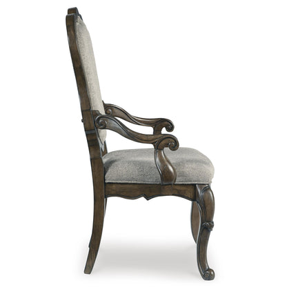 Signature Design by Ashley Maylee D947-01A Dining Upholstered Arm Chair IMAGE 3
