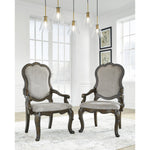 Signature Design by Ashley Maylee D947-01A Dining Upholstered Arm Chair IMAGE 5