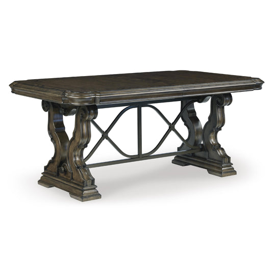  Signature Design by Ashley Maylee D947D5 Dining Extension Table IMAGE 2