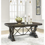  Signature Design by Ashley Maylee D947D5 Dining Extension Table IMAGE 7