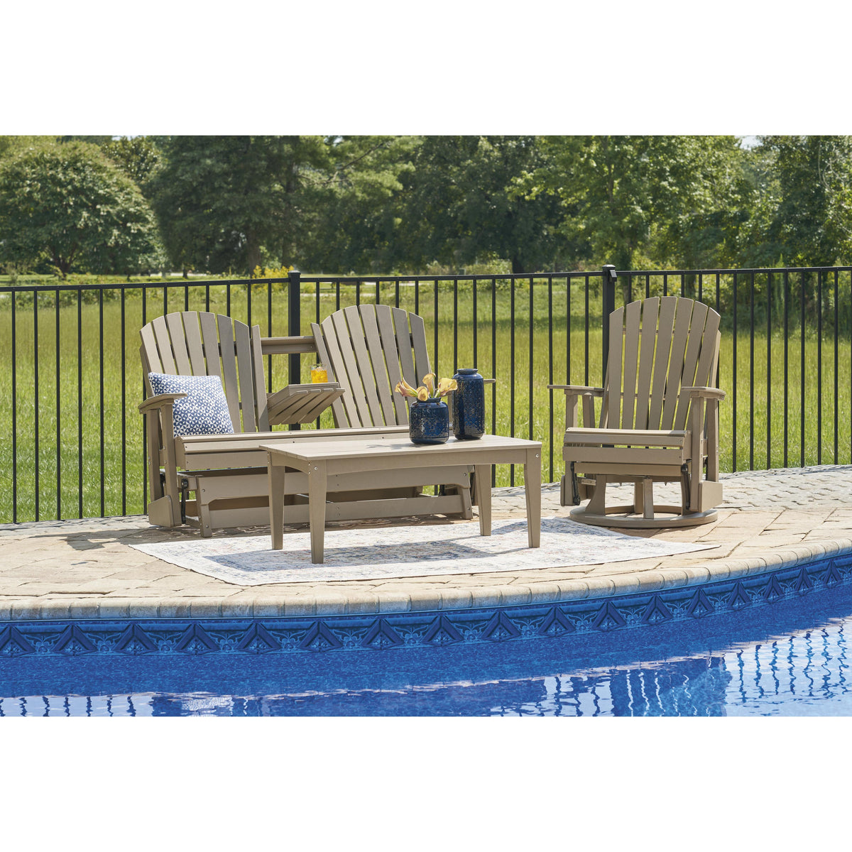  Signature Design by Ashley Hyland wave P114-820 Swivel Glider Chair IMAGE 8