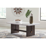  Signature Design by Ashley Burkhaus T779T1 Coffee Table and 2 Ends IMAGE 2