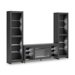  Signature Design by Ashley Cayberry W2721W2 3 pc Entertainment Center with Electric Fireplace IMAGE 2
