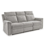 Signature Design by Ashley Barnsana 3320187 Reclining Power Sofa IMAGE 1