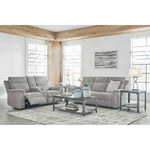 Signature Design by Ashley Barnsana 3320196 Double Reclining Power Loveseat with Console IMAGE 13