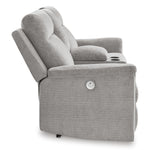 Signature Design by Ashley Barnsana 3320196 Double Reclining Power Loveseat with Console IMAGE 4