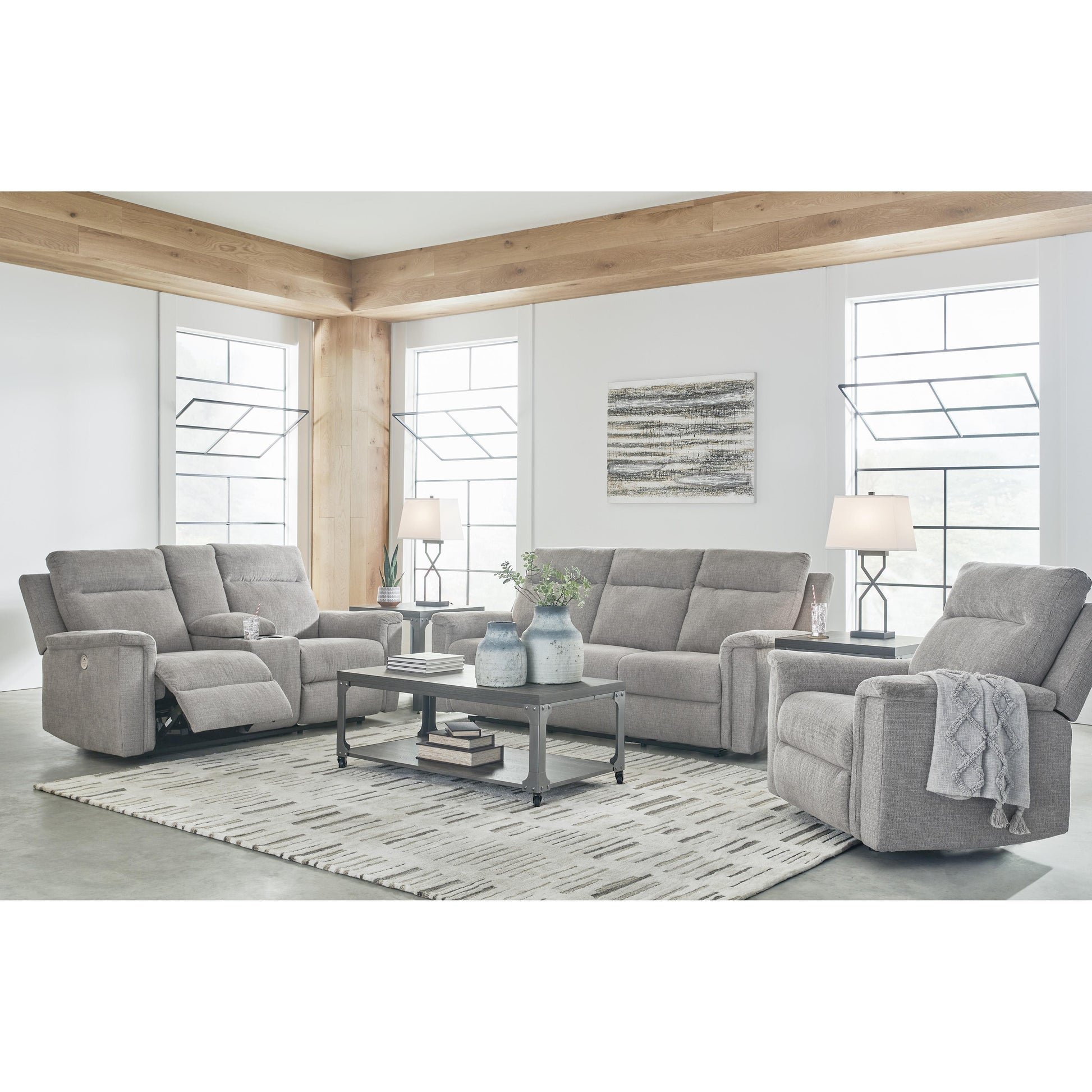 Signature Design by Ashley Barnsana 3320198 Power Rocker Recliner IMAGE 10
