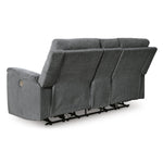 Signature Design by Ashley Barnsana 3320296 Double Reclining Power Loveseat with Console IMAGE 5