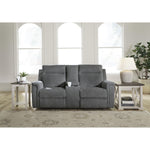 Signature Design by Ashley Barnsana 3320296 Double Reclining Power Loveseat with Console IMAGE 6