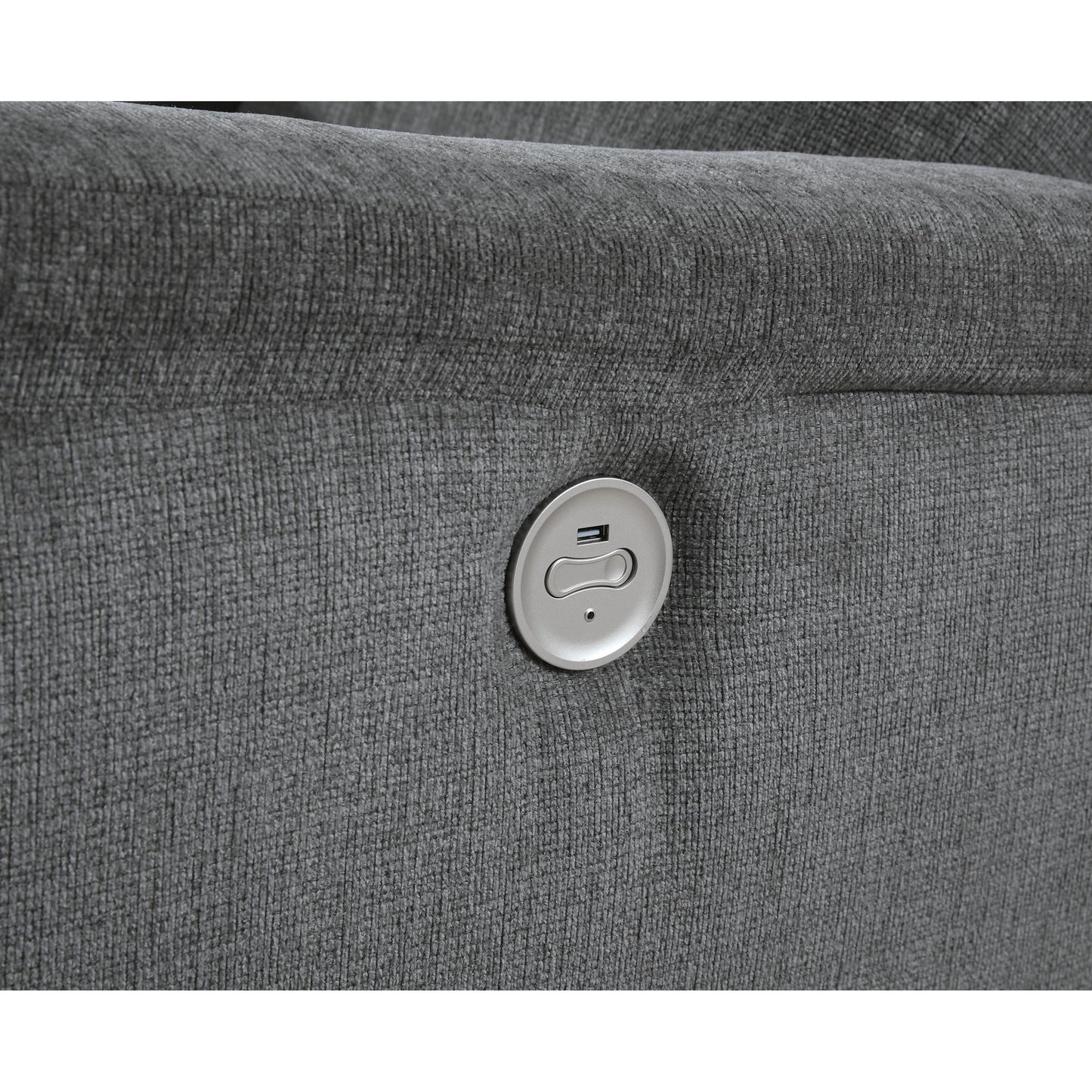 Signature Design by Ashley Barnsana 3320296 Double Reclining Power Loveseat with Console IMAGE 8