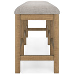 Signature Design by Ashley Havonplane D773-09 XL Counter Upholstered Dining Room Bench IMAGE 3