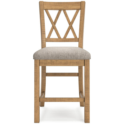 Signature Design by Ashley Havonplane D773-124 Upholstered Barstool IMAGE 2