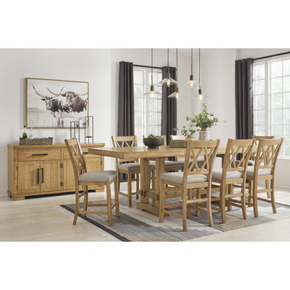 Signature Design by Ashley Havonplane D773-32 Rectangular Dining Room Counter Extension Table IMAGE 9