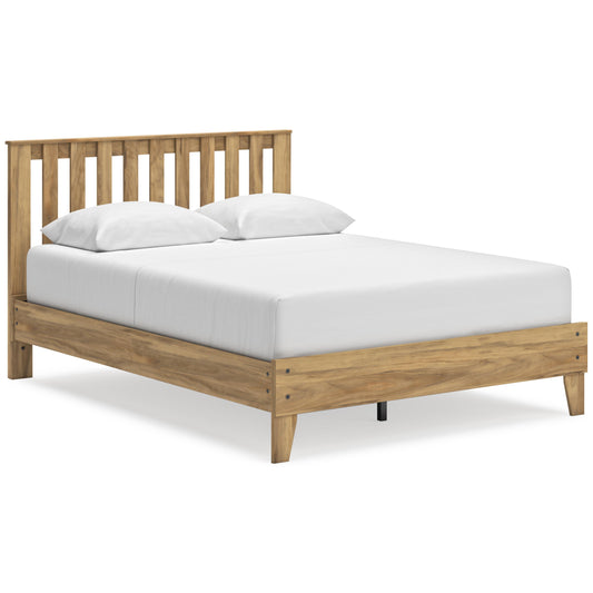  Signature Design by Ashley Bermacy EB1760B2 Queen Platform Panel Bed IMAGE 1