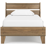  Signature Design by Ashley Deanlow EB1866B1 Twin Platform Panel Bed IMAGE 2