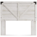  Signature Design by Ashley Shawburn EB4121-156 Full Crossbuck Panel Headboard IMAGE 2