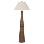 Signature Design by Ashley Danset L329101 Wood Floor Lamp IMAGE 1