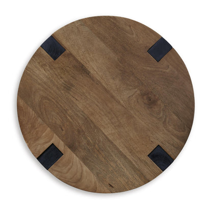 Signature Design by Ashley Hanneforth T726-6 Round End Table IMAGE 3