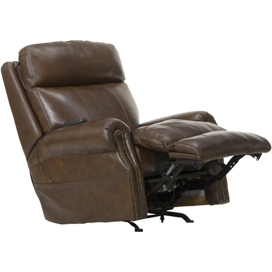 Catnapper Vito Power Rocker Leather Match Recliner 645402 1269-59/3069-59 IMAGE 2