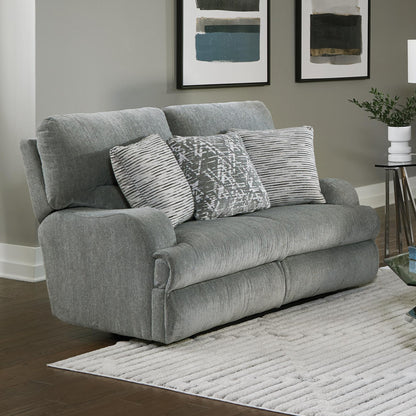  Catnapper Zane 3092 Reclining Loveseat - Shark IMAGE 1