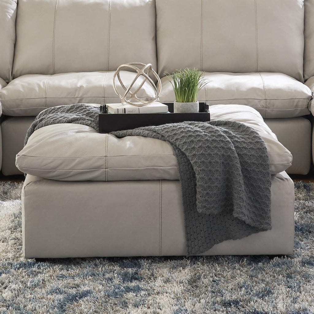 Jackson Furniture Ciampino Leather Match Ottoman 144528 1273-12/3073-12 IMAGE 1