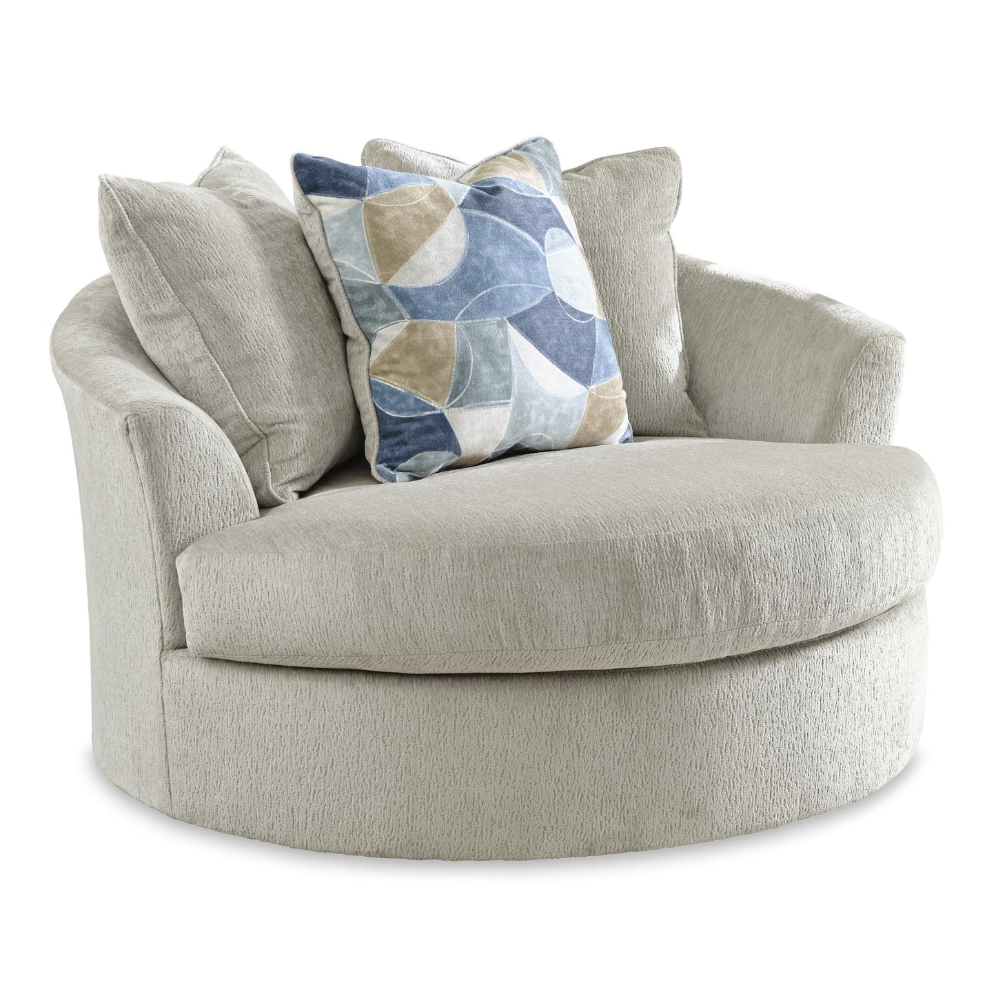 Benchcraft Maxon Place 3300421 Oversized Swivel Accent Chair IMAGE 1