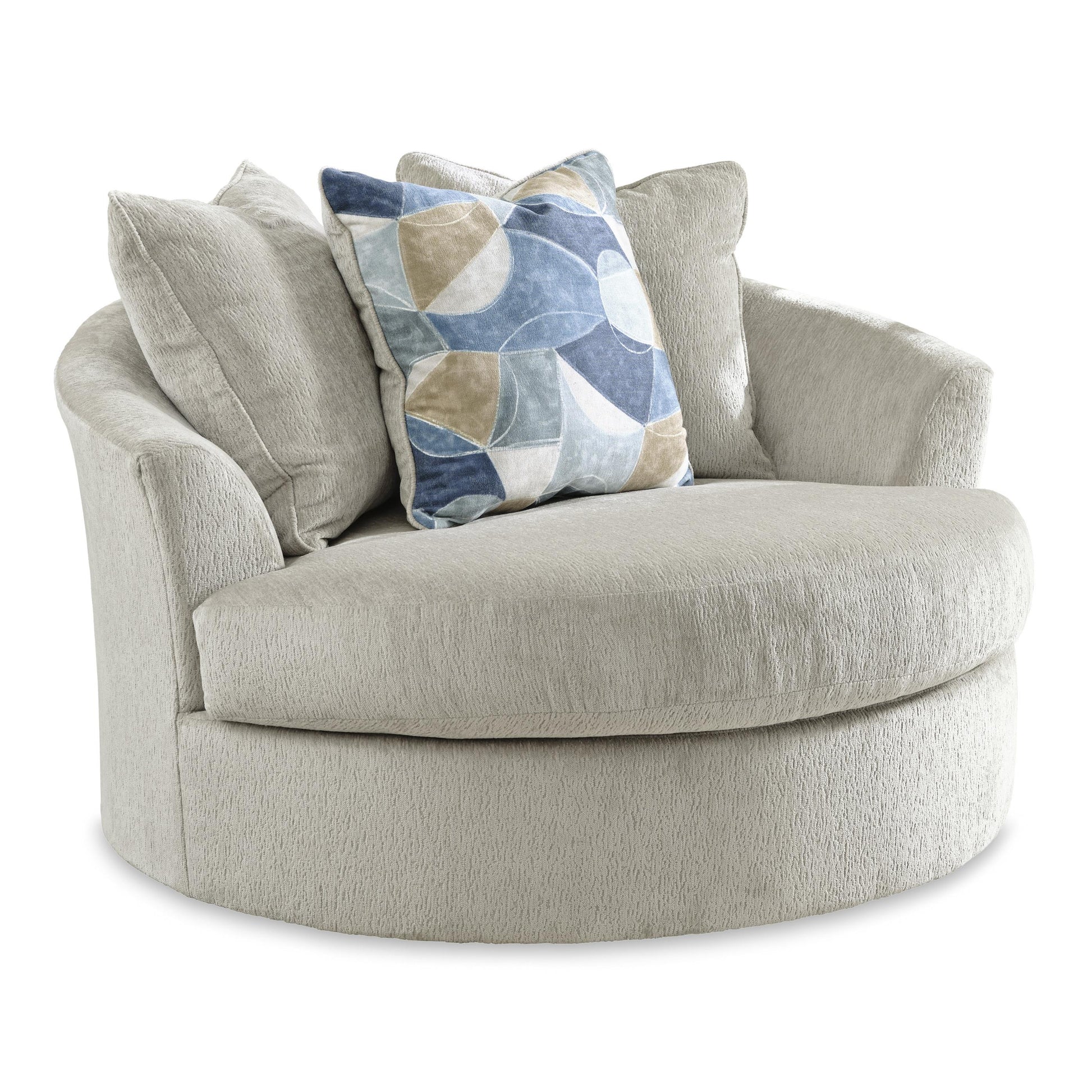 Benchcraft Maxon Place 3300421 Oversized Swivel Accent Chair IMAGE 1
