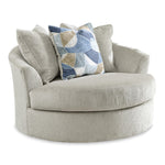 Benchcraft Maxon Place 3300421 Oversized Swivel Accent Chair IMAGE 1