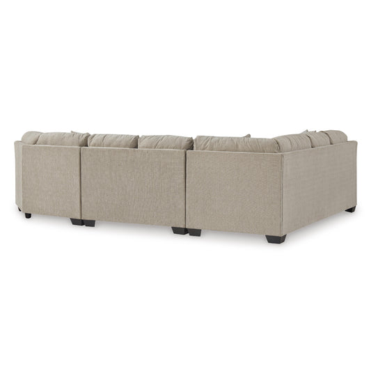  Signature Design by Ashley Brogan Bay 52705S1 3 pc Sectional with Cuddler IMAGE 2