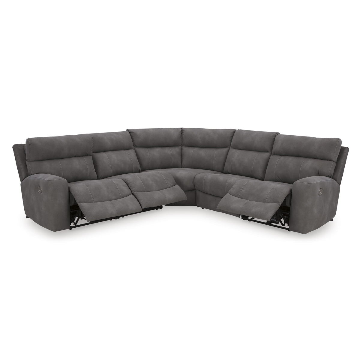  Signature Design by Ashley Next-Gen DuraPella 61003S6 5 pc Power Reclining Sectional IMAGE 2