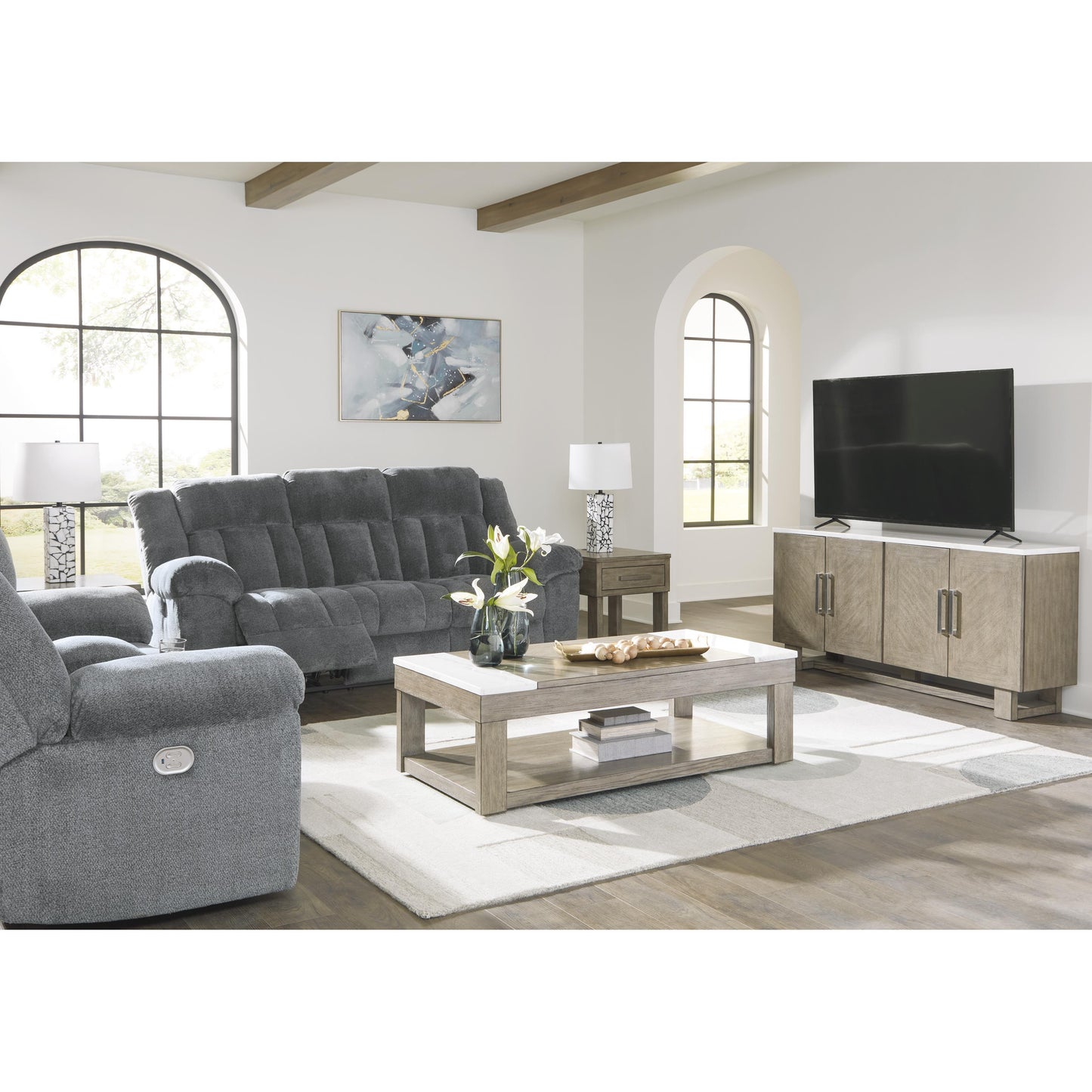Signature Design by Ashley Tip-Off Power Reclining Sofa 6930415 IMAGE 11