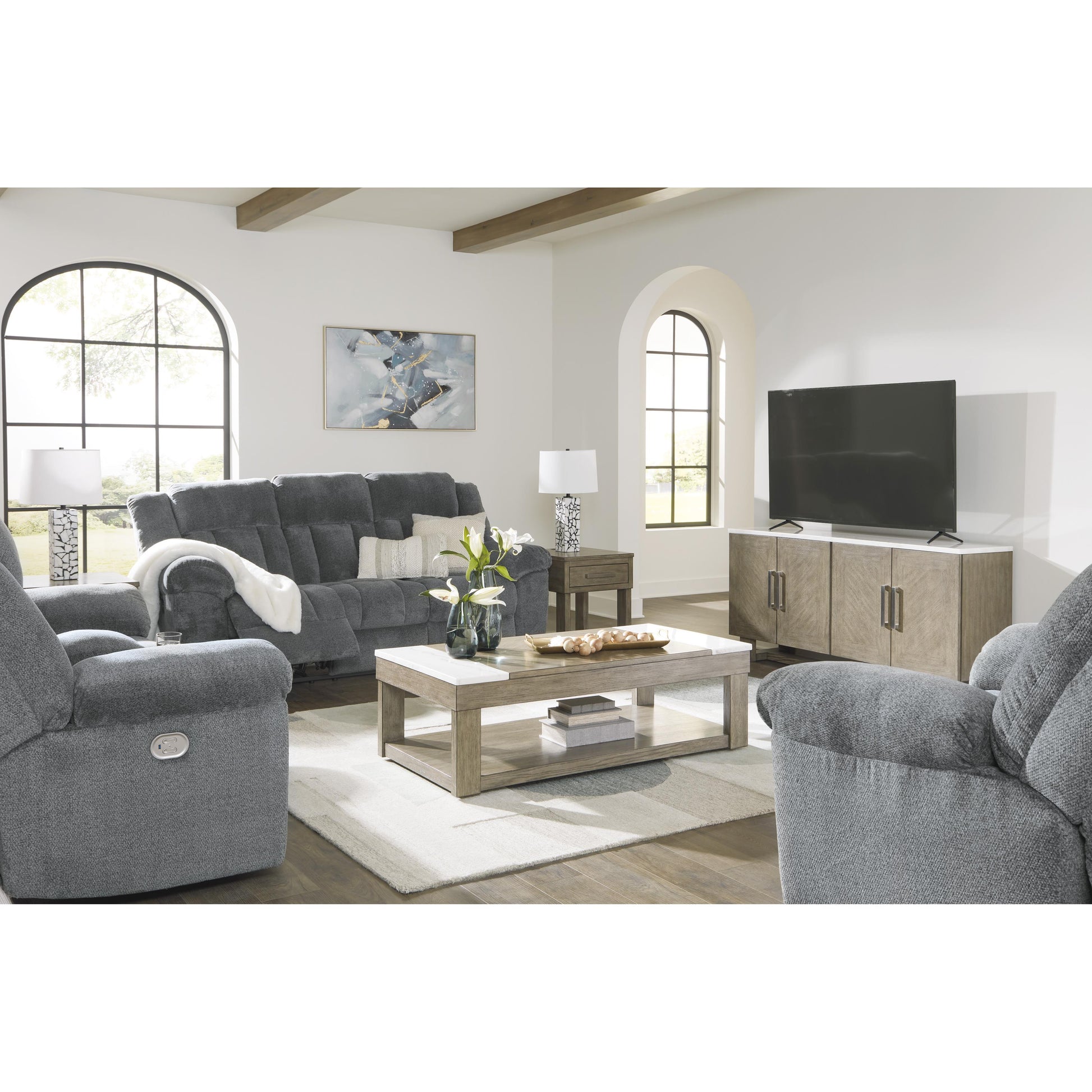 Signature Design by Ashley Tip-Off Power Reclining Sofa 6930415 IMAGE 17