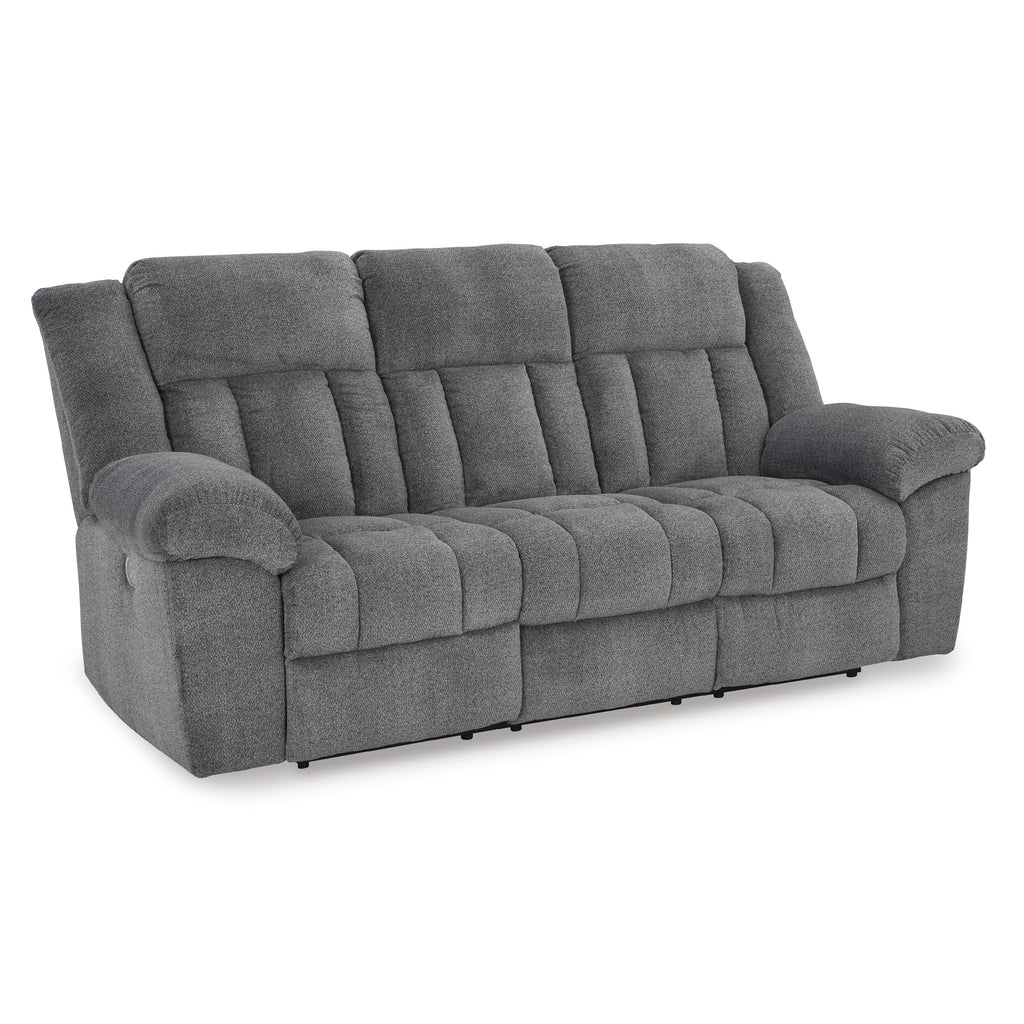 Signature Design by Ashley Tip-Off 6930415 Power Reclining Sofa with Adjustable Headrest IMAGE 1