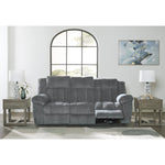 Signature Design by Ashley Tip-Off 6930415 Power Reclining Sofa with Adjustable Headrest IMAGE 7